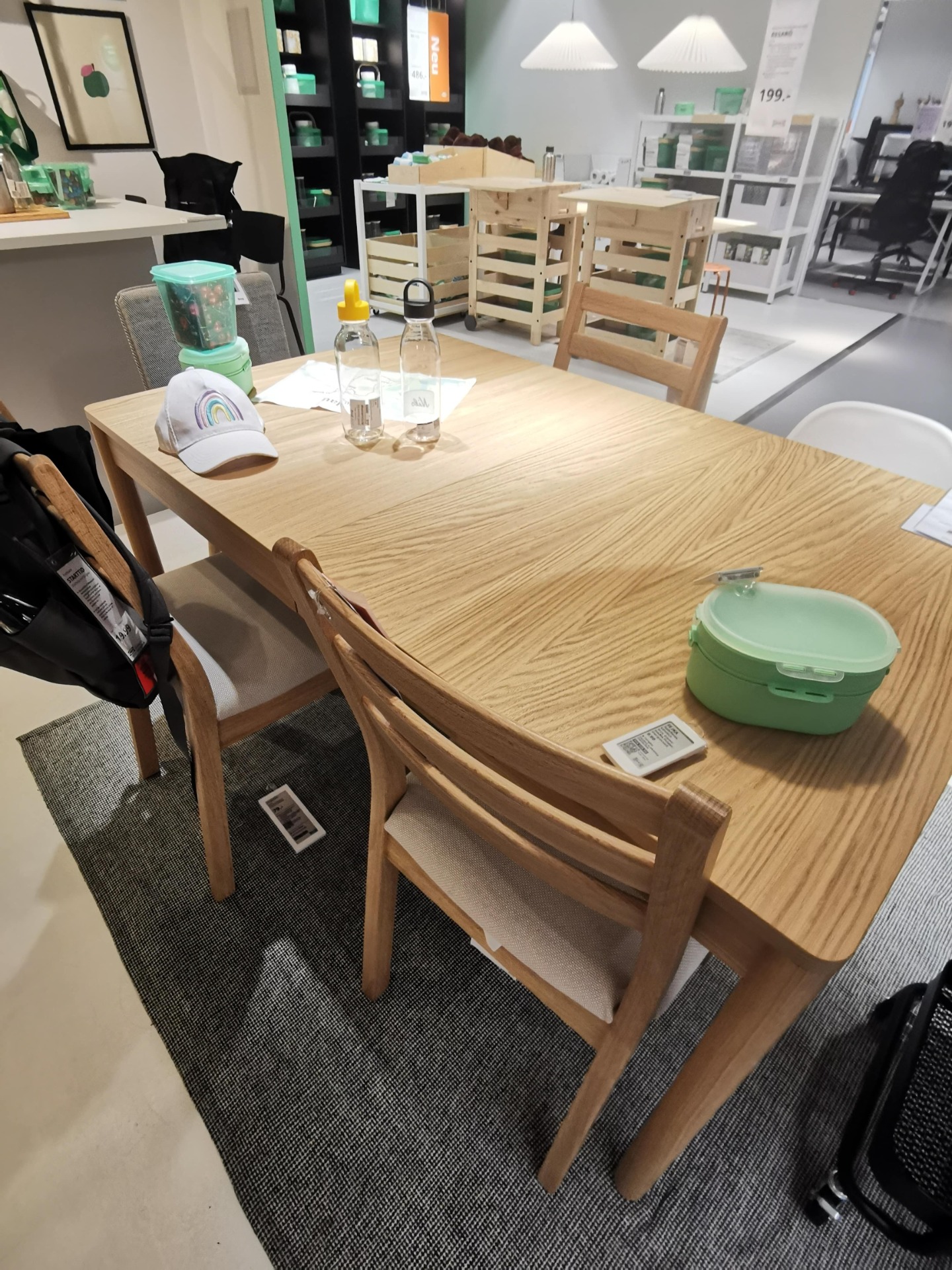 IKEA TONSTAD Series – Oak Veneer and Off-White Furniture for Timeless ...